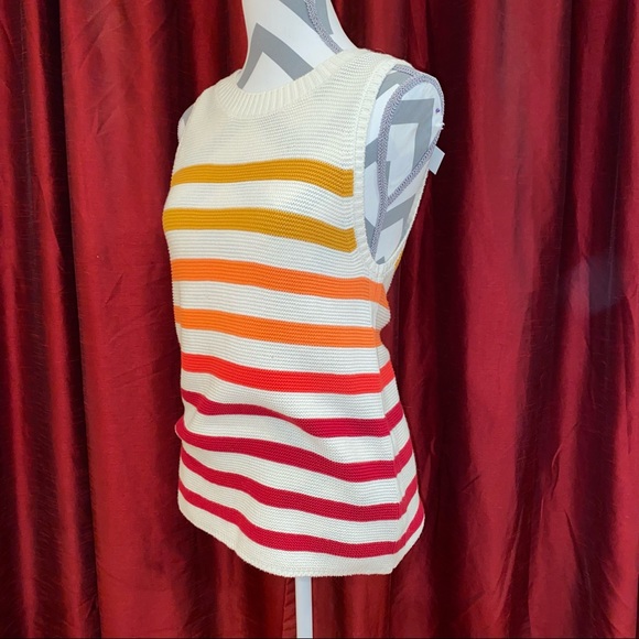 Lucky Brand Sleeveless Pullover Ombre Sweater - Picture 5 of 7